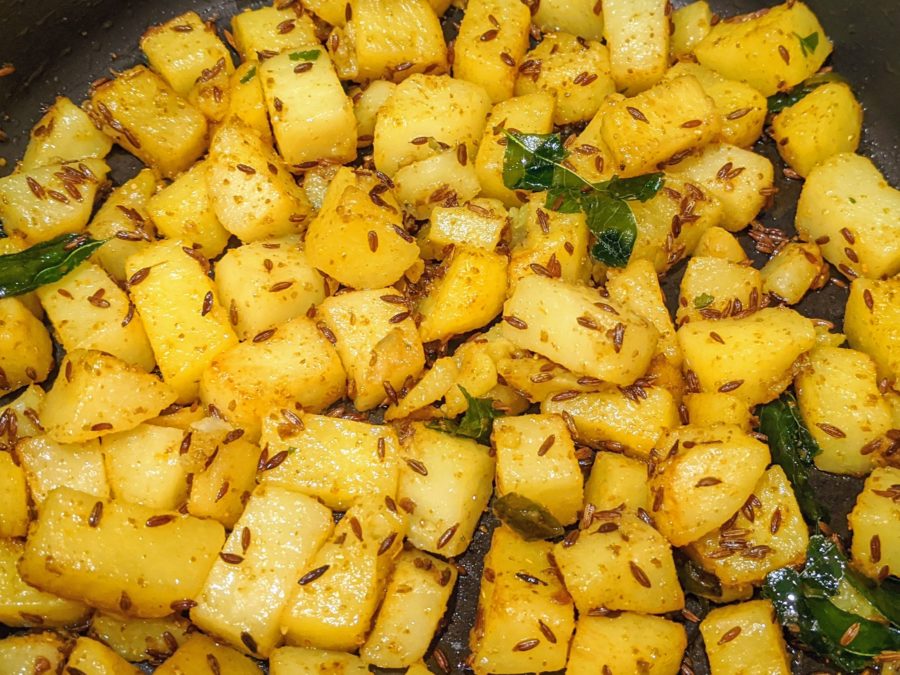 Potatoes with Jeera