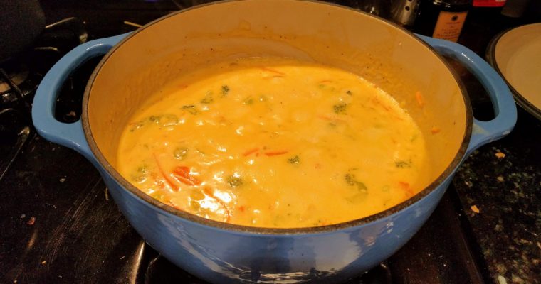 10-20-2018 Broccoli Cheddar Soup