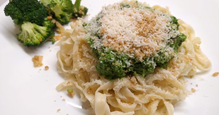 11-10-2018 pasta with parsley pesto