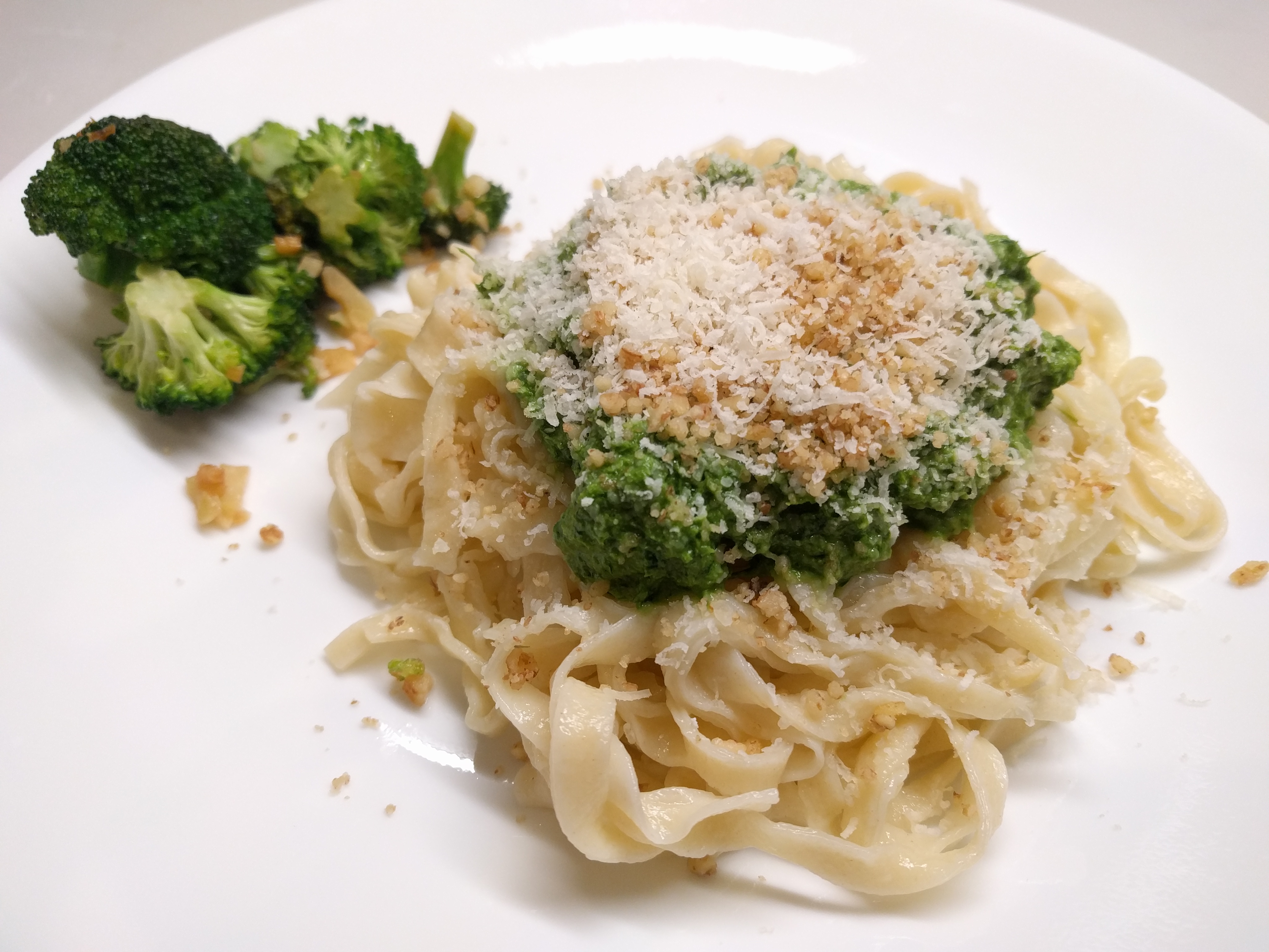 11-10-2018 pasta with parsley pesto