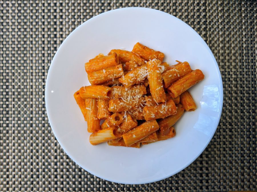 11-04-2018 Pasta with Vodka Sauce
