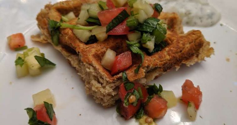 Falafel Waffles