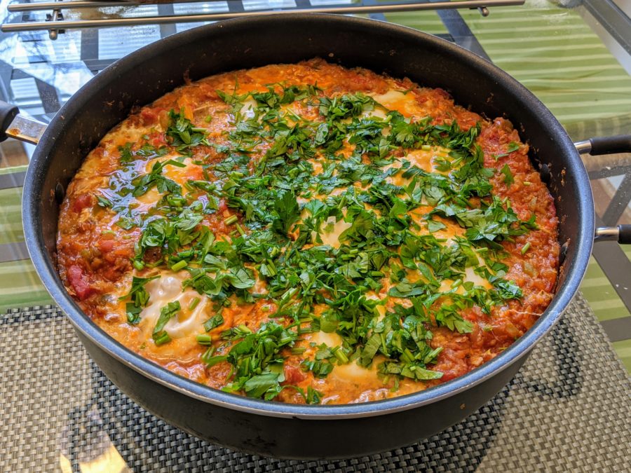 Shakshuka (Alex French Guy’s recipe)