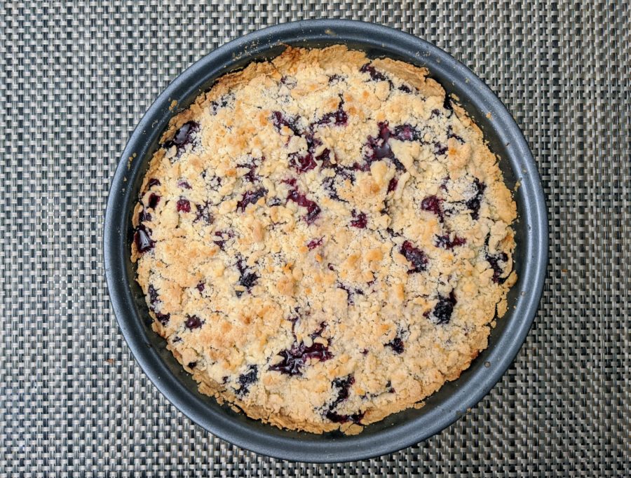 Berman’s Blueberry Pie Crumble