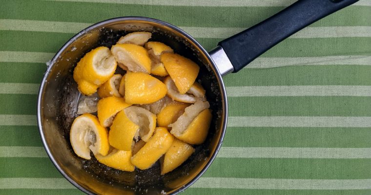 Lemon syrup