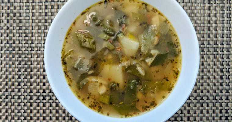 Divya Aunty’s Potato Leek Soup
