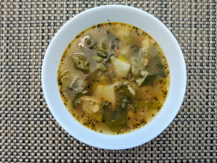 Divya Aunty’s Potato Leek Soup