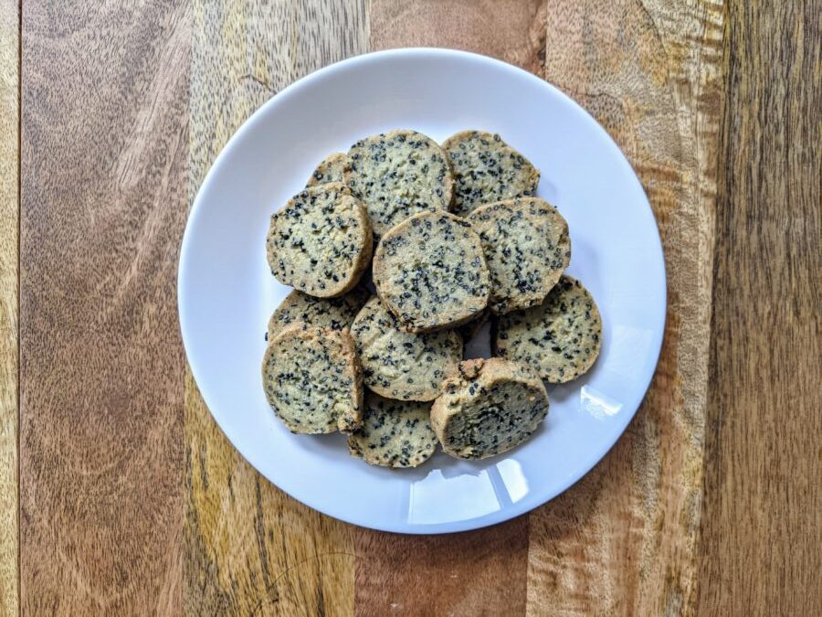 Black Sesame Cookies
