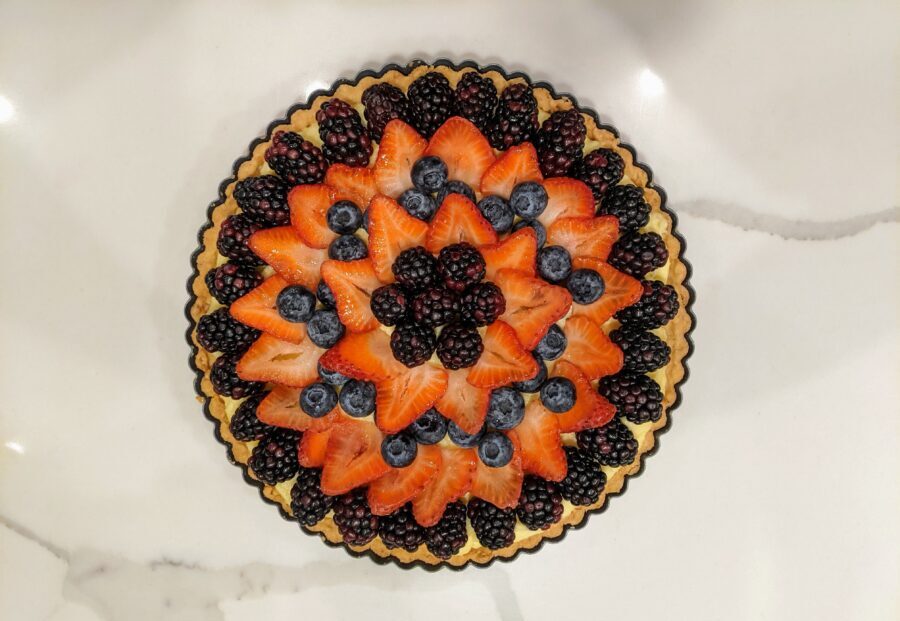 Fruit Tart with Pavan