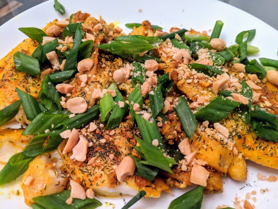 Chả cá Lã Vọng (Vietnamese Tumeric & Dill Fish)