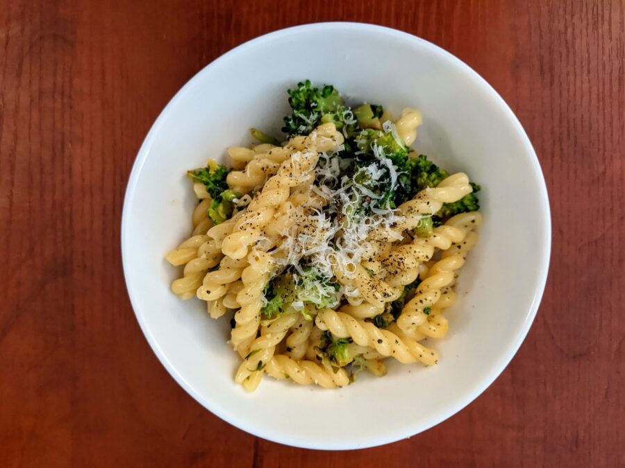 Broccoli Lemon Carbonara